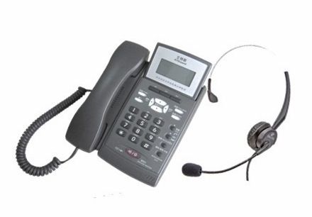 艾特欧A200电话机配艾特欧A100耳机