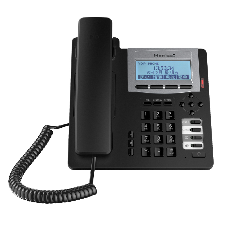 北恩S400IP电话耳机 网络电话耳机 VOIP耳麦电话机