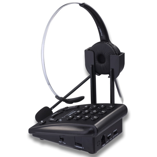 北恩VF600呼叫中心电话耳机 客服耳机 电话耳机 座机耳麦