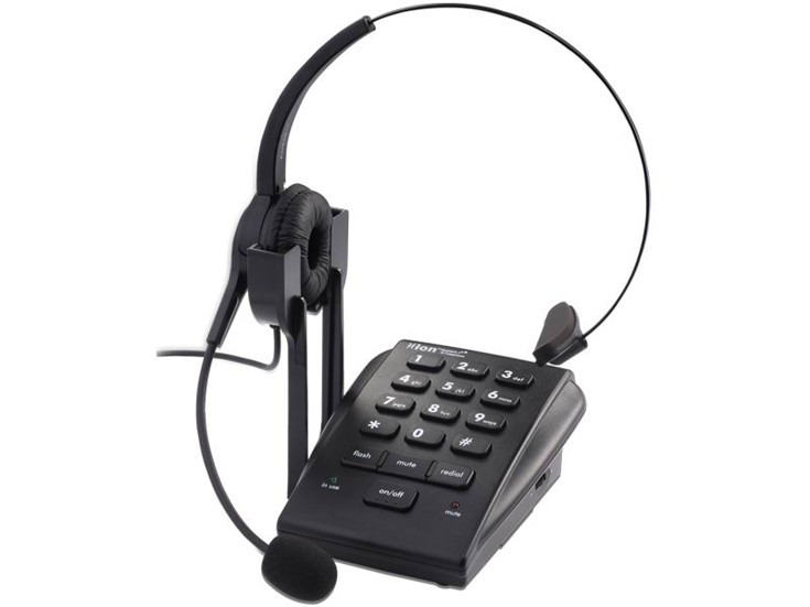 北恩VF630呼叫中心电话耳机 客服耳机 电话耳机 座机耳麦